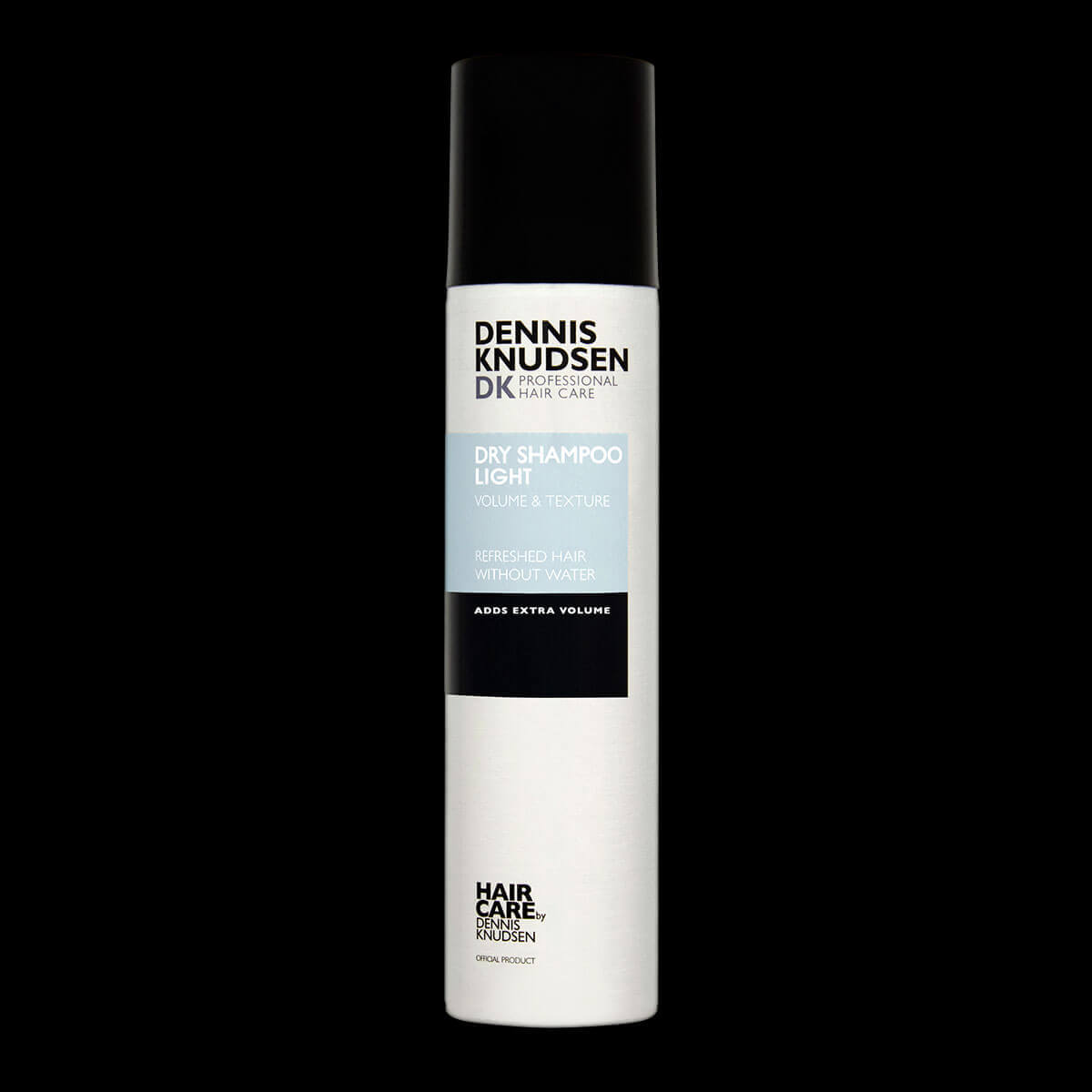 dry shampoo light volume tekstur dennis knudsen professional