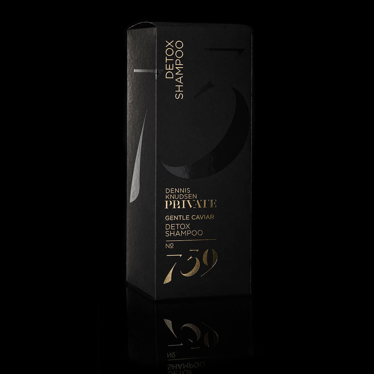 gentle caviar detox shampoo 739 dennis knudsen private box side
